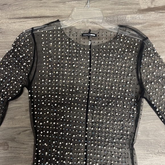 Fashion Nova Maxi Dress Size Large - Picture 2 of 5